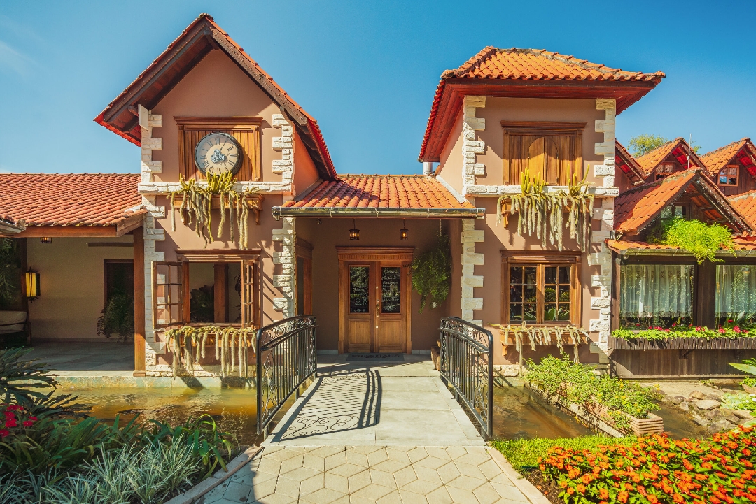Fluss Haus